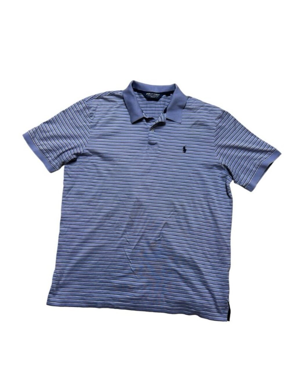 Polo Golf Ralph Lauren Pro Fit Striped Polo Shirt XL 100% Cotton